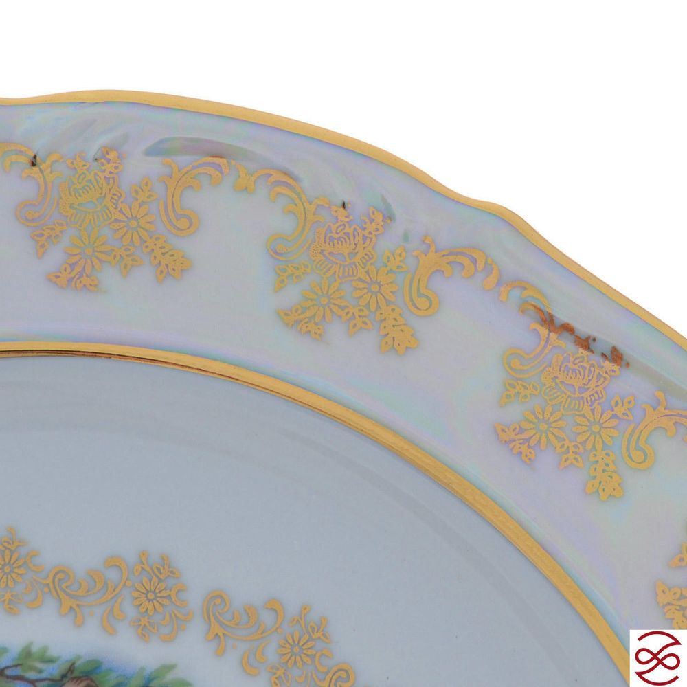 Набор тарелок Repast Мадонна перламутр Мария-тереза 27 см (6 шт)