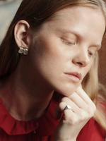 пусеты асимметричные гортензии (grand)