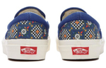 Vans Classic Slip On 98 Dx Anaheim Factory Tile Checkerboard Blue