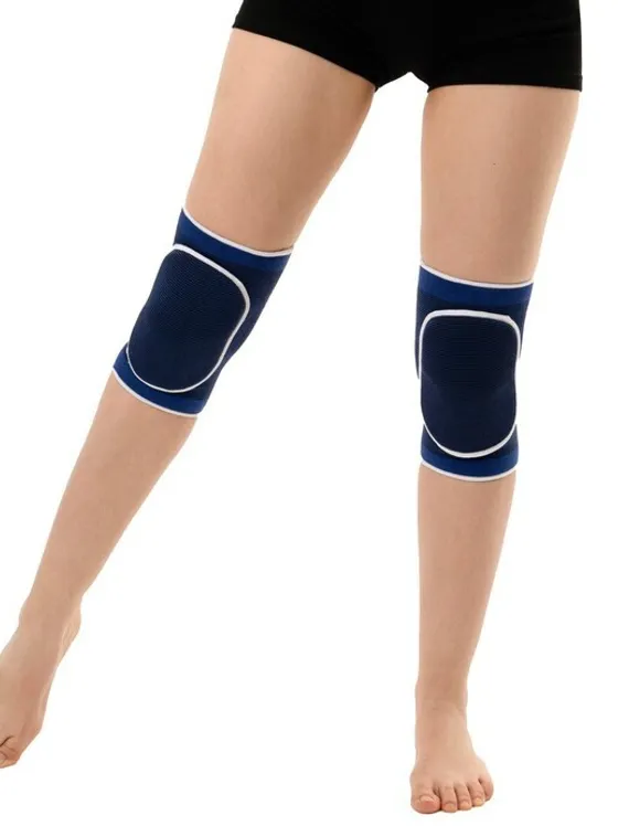 Наколенник волейбольный, взрослый (пара 2 шт), цвет синий