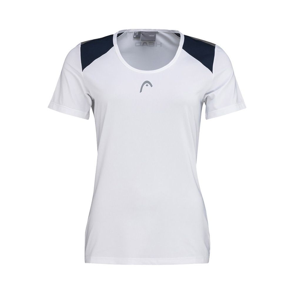 Футболка женская HEAD Club 22 T-Shirt W 814431-WHDB-L, размер L