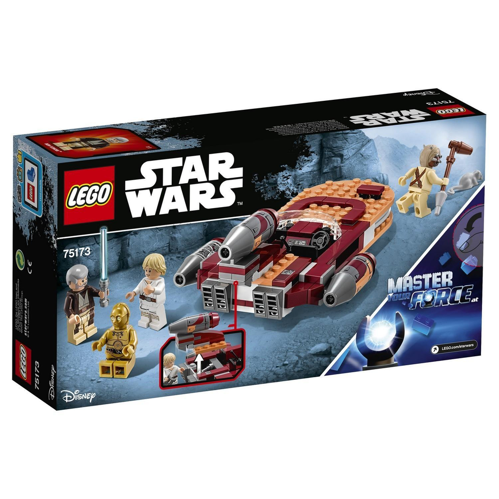 LEGO Star Wars: Спидер Люка 75173 — Luke's Landspeeder — Лего Звездные войны Стар Ворз