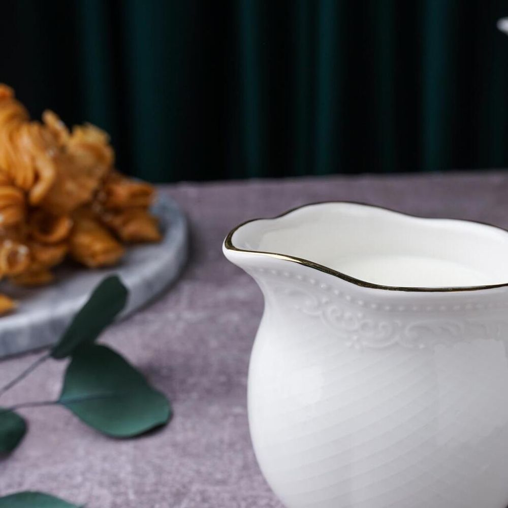 Молочник 200 мл d 6,9 см h9,2 см Gold Aristocrat Noble [1]