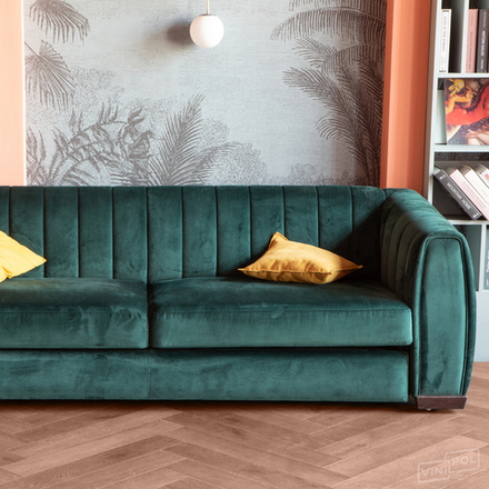 SPC ламинат елка VinilPol Herringbone 7 мм Паркет Пикассо 9911