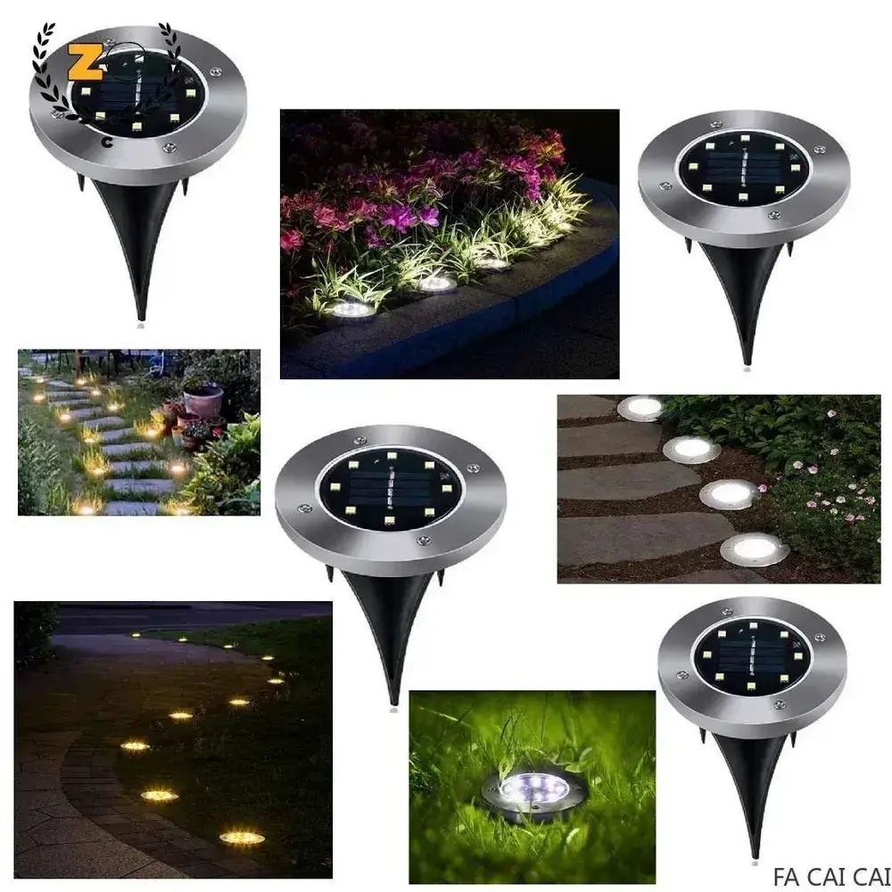 Уличный светильник, 1.2W, количество ламп:8шт