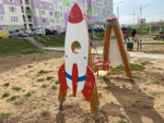 Качели на брусе «Ракета»