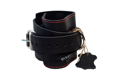 Манжета кожаная F8, черная