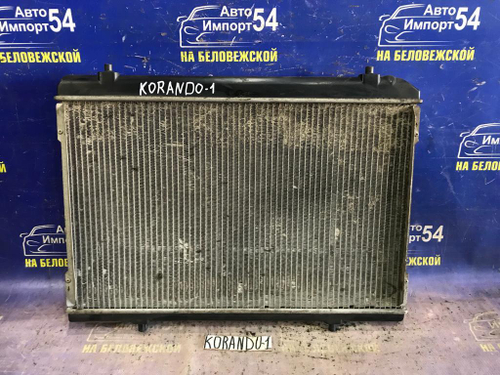 Радиатор двигателя SSANGYONG KORANDO 1996