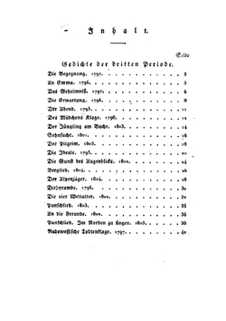 Friedrichs Von Schiller Sämmtliche Werke: Gedichte Der Dritten Periode | Schiller Friedrich