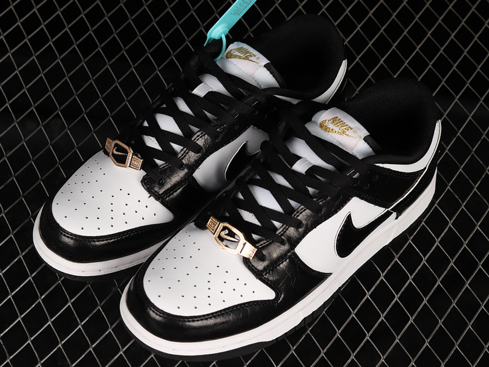 Nike Dunk Low World Champs Black White