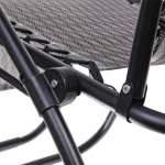 Шезлонг-кресло «Уют»,177*64*113 см с подголовником, 2 положения, соты