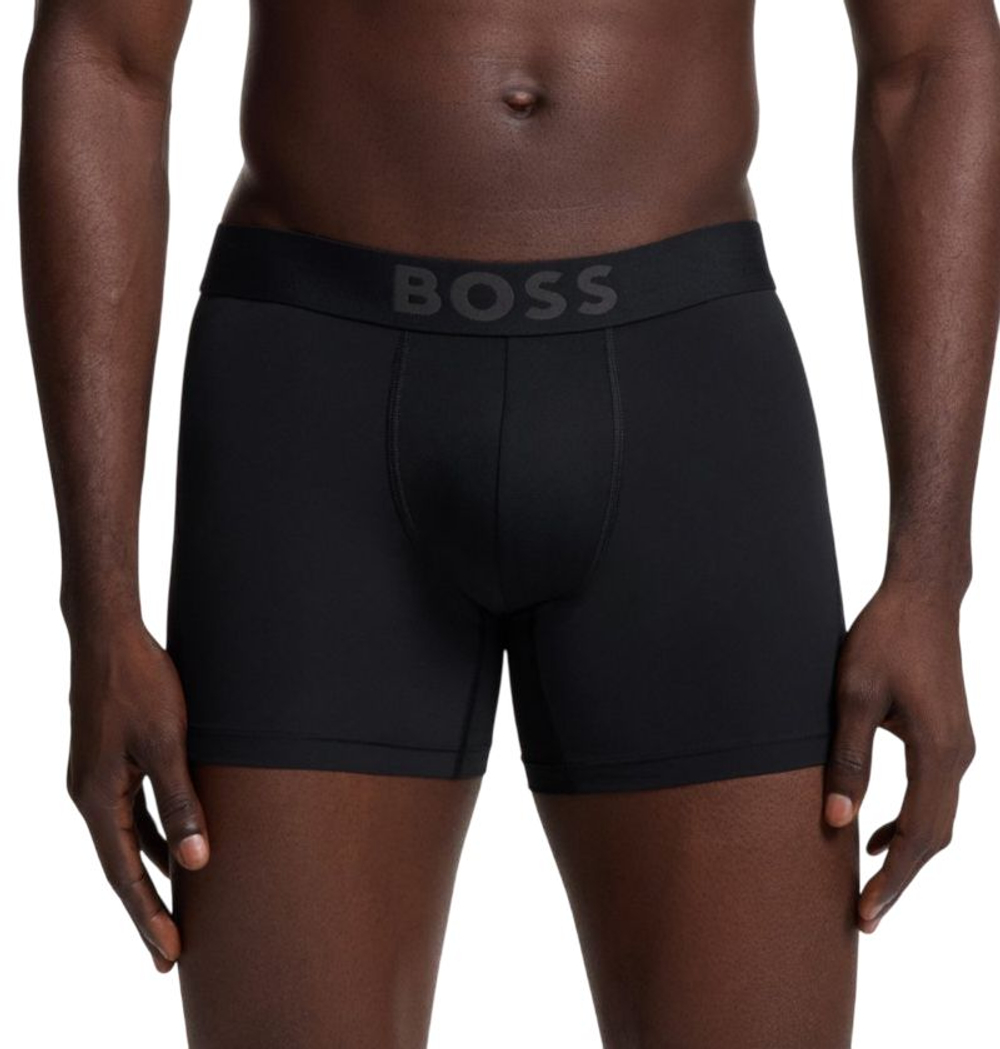 Боксерки теннисные BOSS Active Brief 3P - black