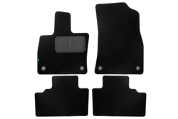 Коврики в салон для GEELY Atlas Pro (FX11) 2023-, 4шт (текстиль) KLEVER0307503222110KH