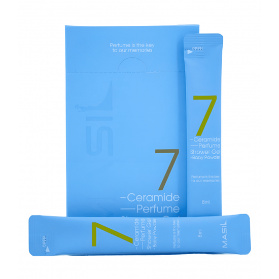 Masil Гель для душа парфюмированный - 7 Ceramide Perfume Shower Gel Baby Powder 8 мл