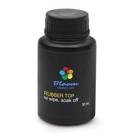 Bloom Rubber Top - Топ каучуковый без липкого слоя, 30 мл