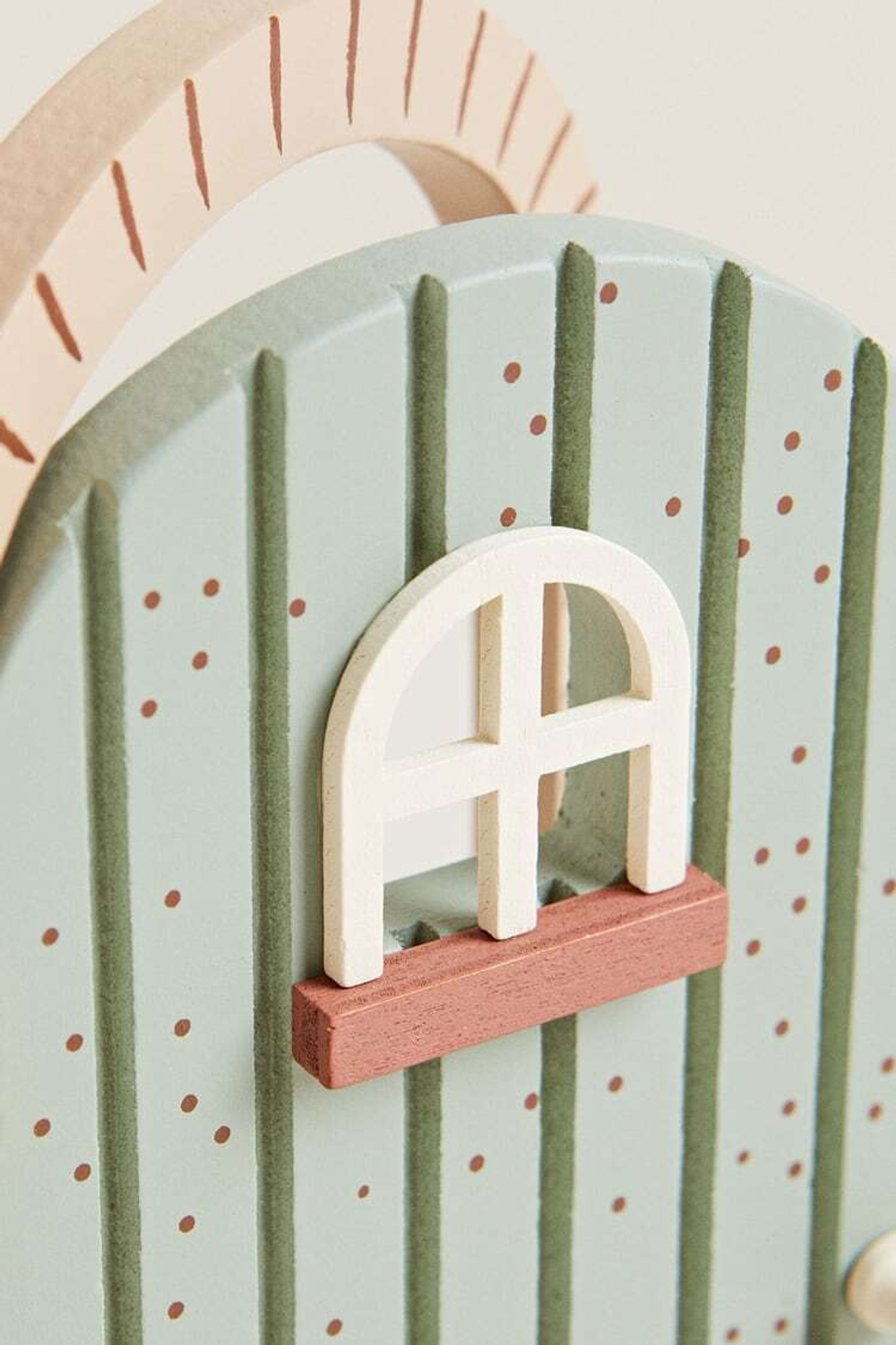 ZARA HOME ИГРУШЕЧНАЯ МИНИ-ВОЛШЕБНАЯ ДВЕРЬ ДЛЯ ДЕТЕЙ, МОРСКОЙ ЗЕЛЕНЫЙ