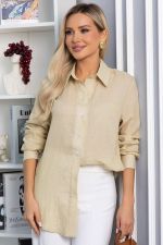 Рубашка Воздушное настроение (бежевая) Б13828-7М LT Collection