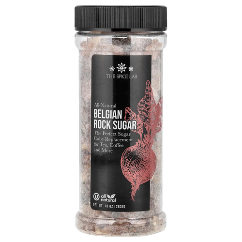 The Spice Lab, Бельгийский каменный сахар, 283 г (10 унций)