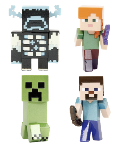 Набор Фигурок Minecraft Figures (4 Packs)