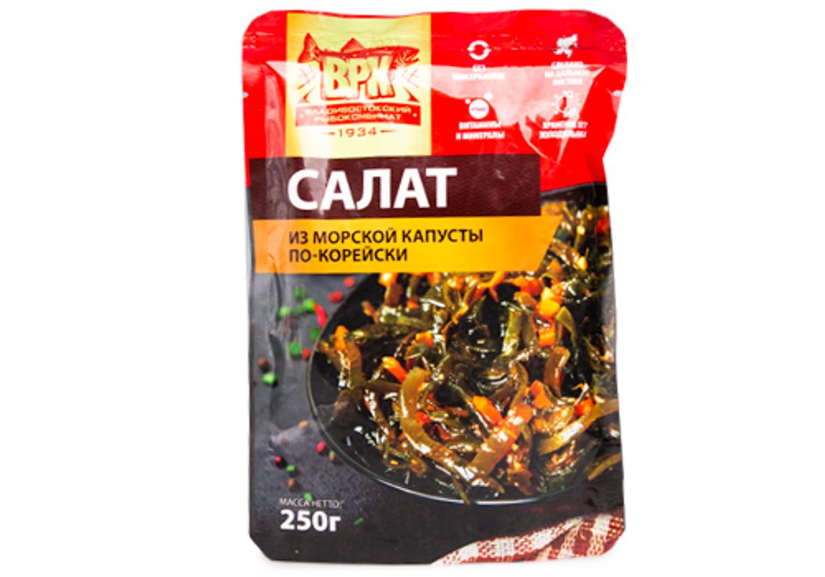 Салат из морской капусты "по-корейски" ВРК, 250г