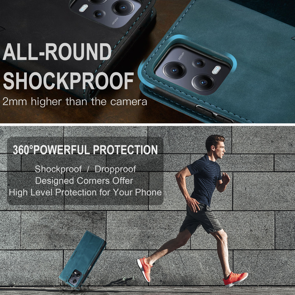 Чехол-книжка CaseMe Matte Xiaomi Redmi Note 12 5G