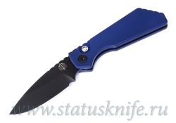 Нож Pro-Tech Strider PT Plus Smooth Midnight Blue Handles Abalone Magnacutфотография - 1