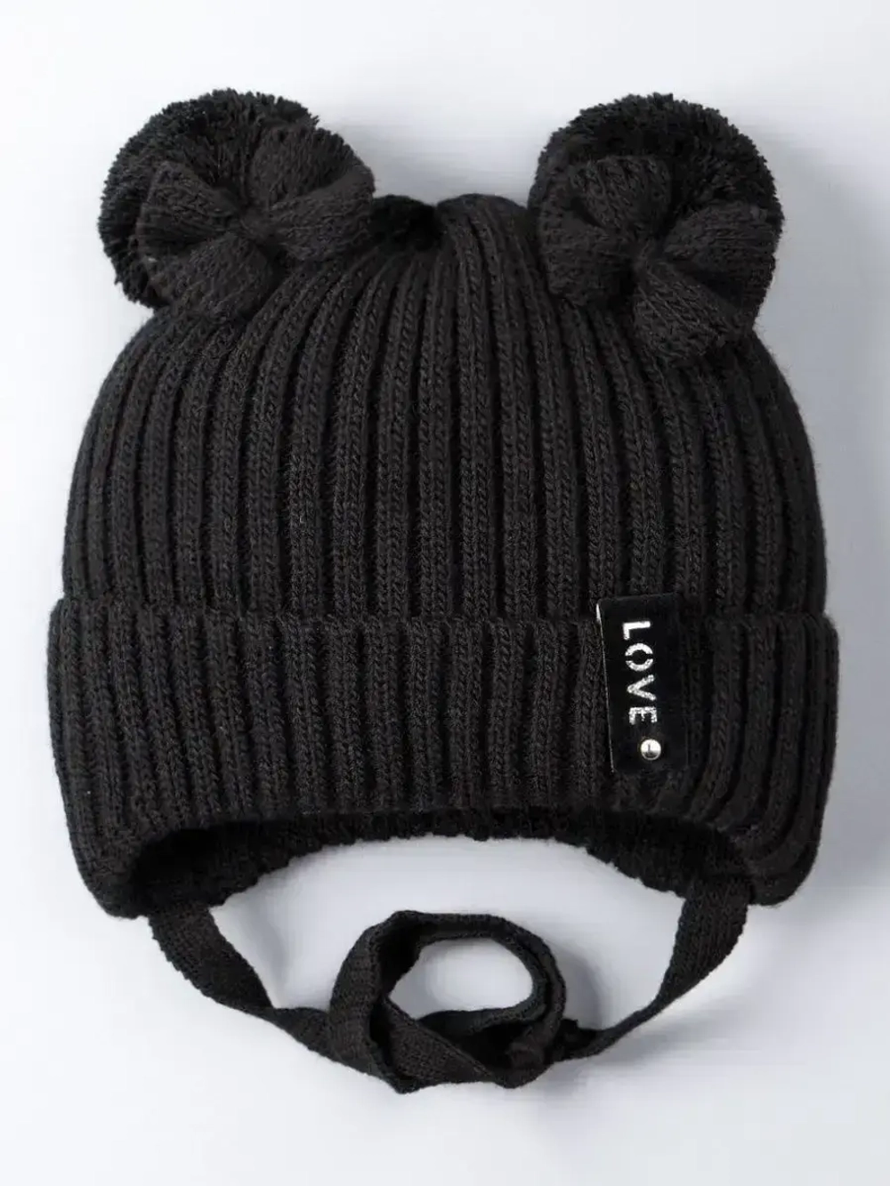 Шапка вязаная демисезонная для девочки