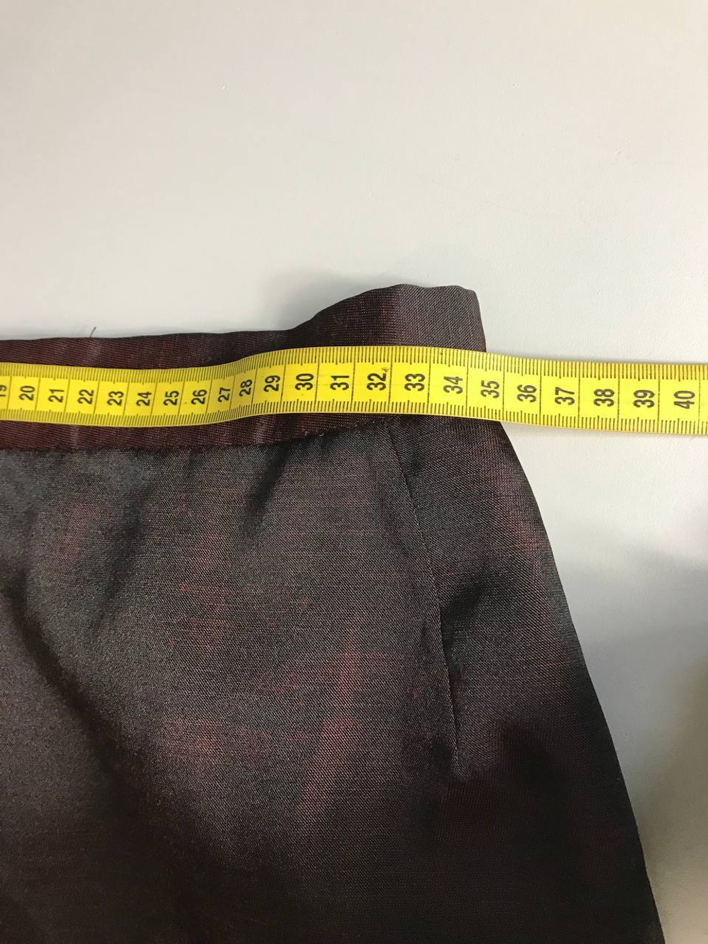 Юбка Daddley цвета бордо, визуально 44 размер