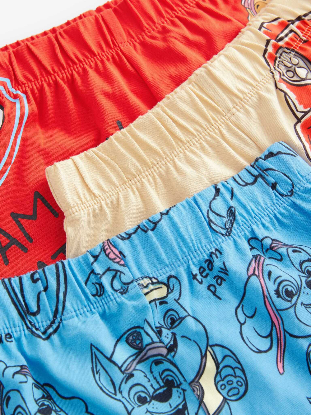 Пижама для мальчика Next AC1-057 3 шт., Красный, Голубой, Бежевый