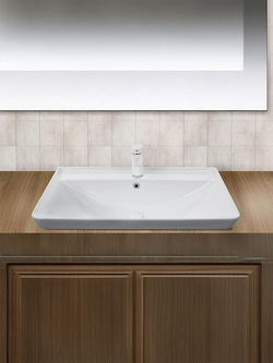 Раковина врезная WeltWasser WW  DEILBACH 7608-80 800х475х205