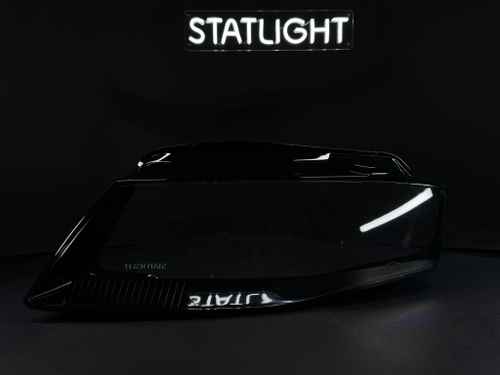 Левое стекло фары AUDI A4 B8 2007-2012 дорест