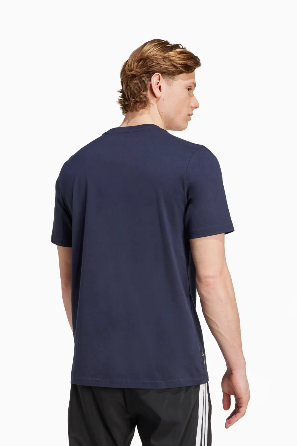 Футболка adidas Real Madrid 24/25 Seasonal Graphic Tee - темно-синий