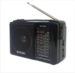 Радиоприемник переносной FM TV AM SW сеть/бат. Soewel SW-702AC