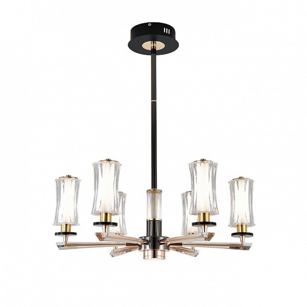 Люстра на штанге Indigo Grandioso 13038/6R Black