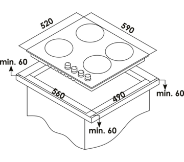Электрическая варочная панель Schaub Lorenz SLK MY6TC3