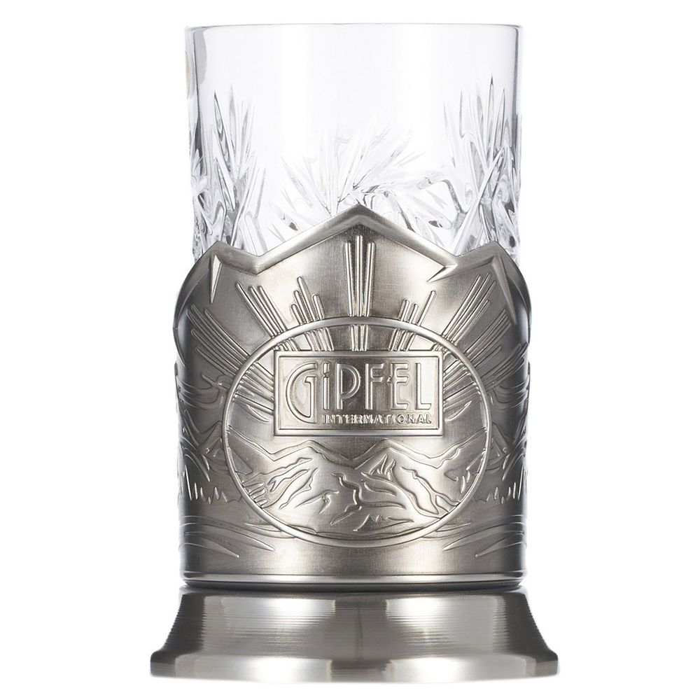 Подстаканник Gipfel 52563 с хрустальным стаканом 250 мл