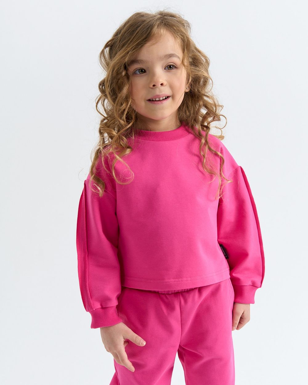 Свитшот облегченный укороченный "Бабл-гам"