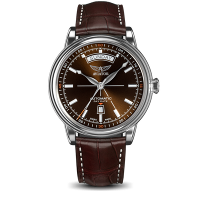 Чаcы механические AVIATOR DOUGLAS DAY DATE V.3.20.0.140.4 мужские