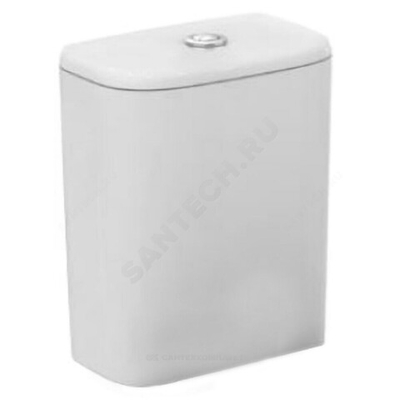 Бачок для унитаза нижний подвод арматура 2/реж слив кнопка белый TESI Ideal Standard T356801