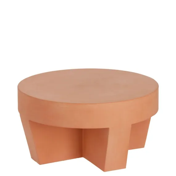 Журнальный столик Vilena из терракоты Ø60 см