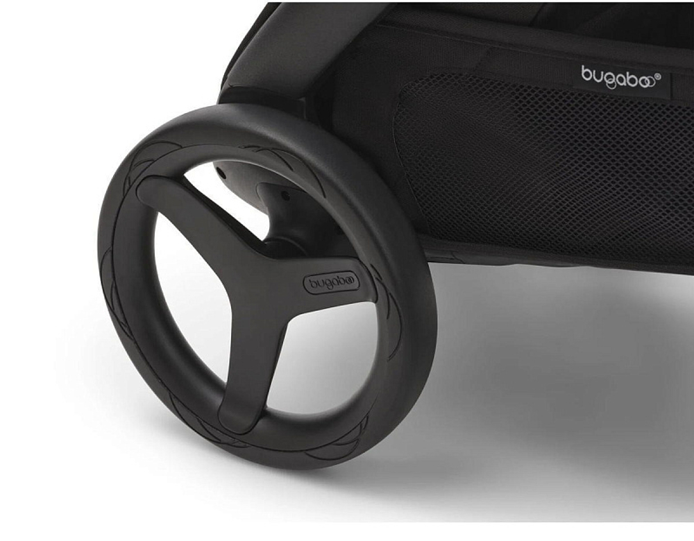 Прогулочная коляска Bugaboo Dragonfly base без капюшона Graphite/Grey Melange