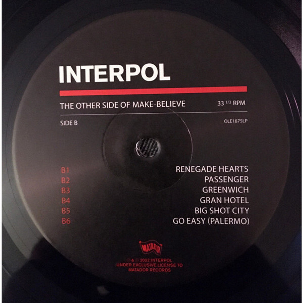 Interpol / The Other Side Of Make-Believe (LP)