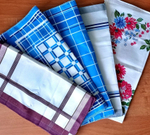 Носовой платок, размер 32 x 32 см, 1 шт., разные цвета