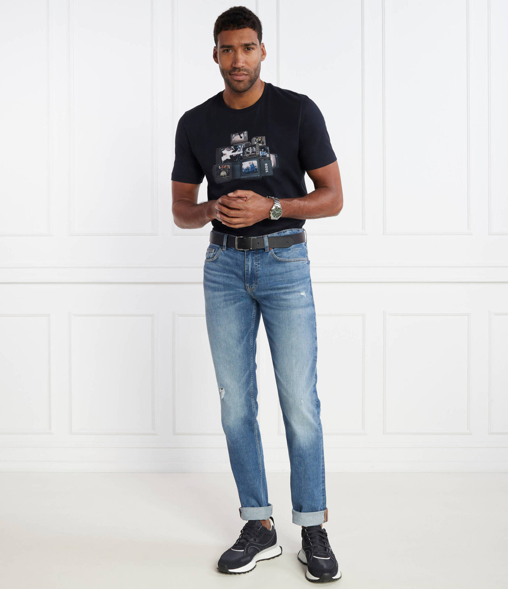 Футболка TeeMushroom BOSS ORANGE - темно-синий(50509892)