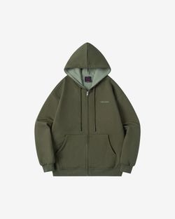 Худи Zip HTF темно-зеленый