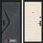 Входная дверь Лабиринт LEOLAB - 03 Крем софт