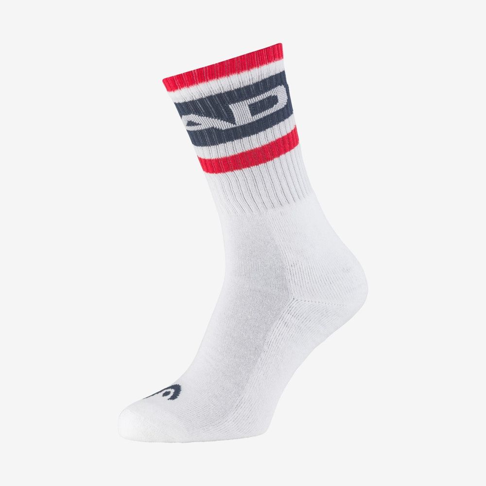 Одежда для тенниса Носки унисекс Носки унисекс HEAD SOCKS TENNIS 1P CREW .