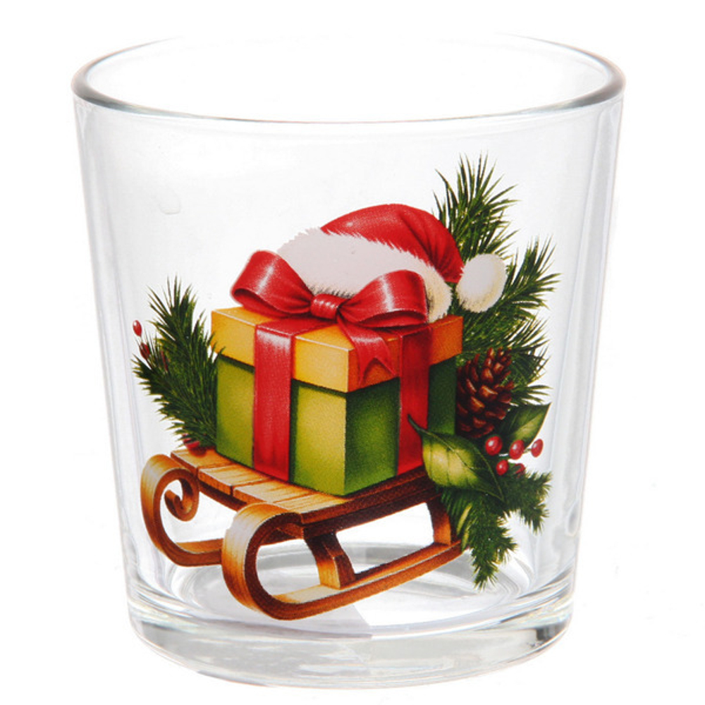 Набор стаканов 3шт, 250мл «Зимняя фантазия» 6 видов