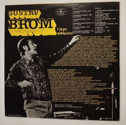 Винтажная виниловая пластинка LP Gustav Brom I Jego Orkiestra W Tanecznych Rytmach (Польша 1978)