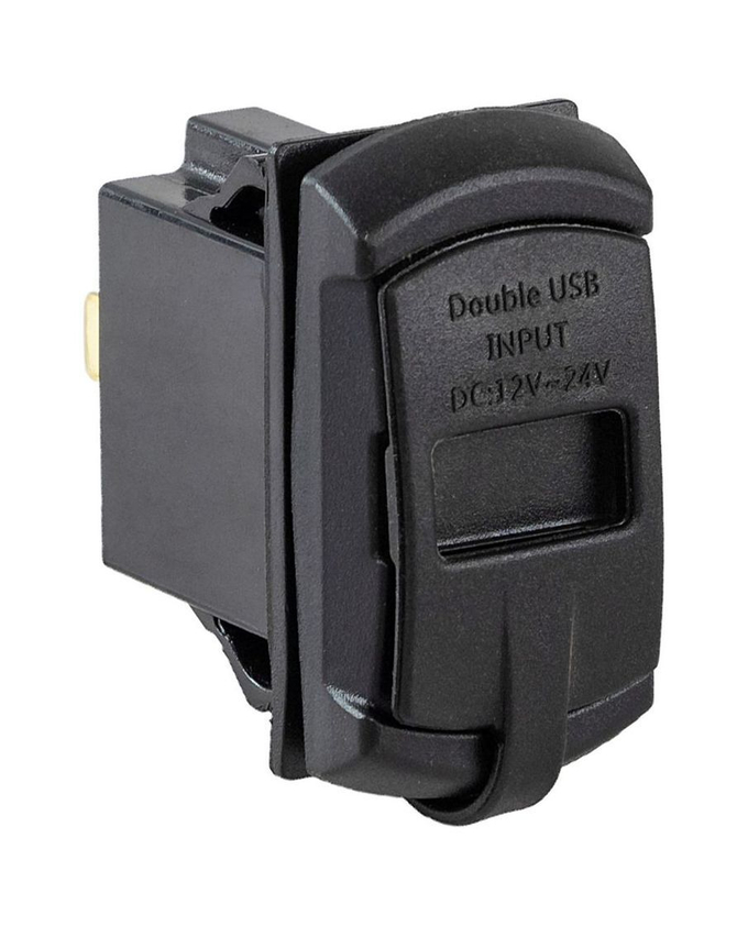 Разъем USB 5В 4.2А и вольтметр